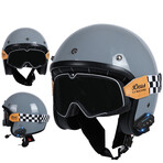 Cedric Bluetooth Motorcycle Helmet // Gray (S)