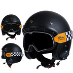 Zola Bluetooth Motorcycle Helmet // Black (M)