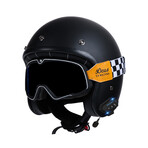 Zola Bluetooth Motorcycle Helmet // Black (M)