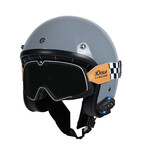 Cedric Bluetooth Motorcycle Helmet // Gray (S)