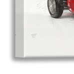 Ferrari 156 Rear (15"H x 18"W x 1.5"D)