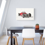 Ferrari 156 Rear (15"H x 18"W x 1.5"D)