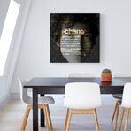 Bob Dylan Times Achangin (15"H x 15"W x 1.5"D)