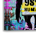 98 Percent Human (18"H x 15"W x 1.5"D)