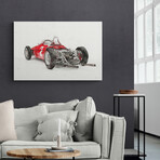 Ferrari 156 Rear (15"H x 18"W x 1.5"D)