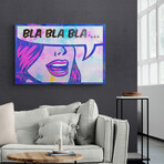 Bla Bla Bla (15"H x 18"W x 1.5"D)