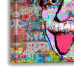 Einstein Heavy Graffiti (15"H x 15"W x 1.5"D)