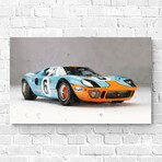 Ford Gt (15"H x 18"W x 1.5"D)