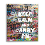 Keep Calm (18"H x 15"W x 1.5"D)
