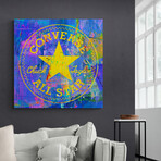 Chucks Converse Allstar 2 (15"H x 15"W x 1.5"D)