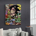 Sonic The Hedgehog Graffiti (18"H x 15"W x 1.5"D)