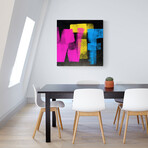 Wtf Black (15"H x 15"W x 1.5"D)