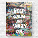 Keep Calm (18"H x 15"W x 1.5"D)