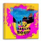 Marilyn Soup (15"H x 18"W x 1.5"D)