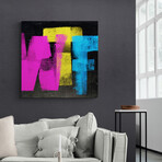 Wtf Black (15"H x 15"W x 1.5"D)