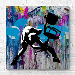 Fuck The Office (15"H x 15"W x 1.5"D)