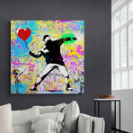 Balloon Thrower (15"H x 15"W x 1.5"D)