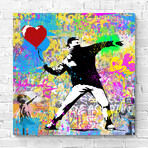 Balloon Thrower (15"H x 15"W x 1.5"D)