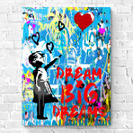 Dream Big Dreams (18"H x 15"W x 1.5"D)