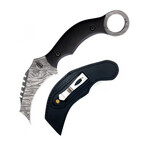 Damascus Venom Karambit