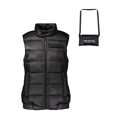 Pax Recycled Women's Vest V1 // Black (S)