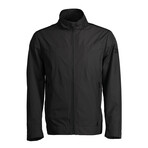 TUMI // Men's Modern Golf Jacket // Black (L)