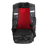 Shannon Motorcycle Backpack // Red + Black