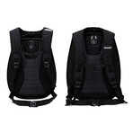 Jax Ian Motorcycle Backpack // Black