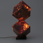 Hourglass Volcanic Lamp