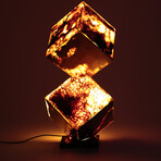 Hourglass Volcanic Lamp