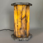 Tiger Skin Column Lamp