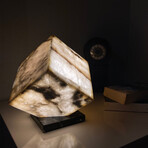 Tiger Skin Cube Lamp