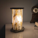 Tiger Skin Column Lamp