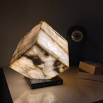 Tiger Skin Cube Lamp