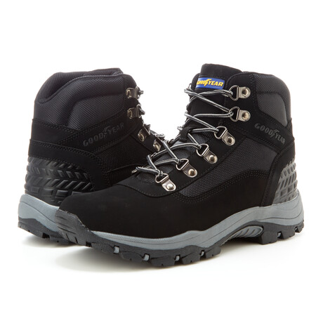 Montana Hiking Boots // Black (US Men's Size 7.5)