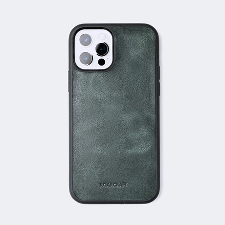 iPhone Leather Case // Emerald (iPhone 11)
