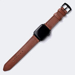 VegTan Leather Apple Watch Strap // Mocha (38 mm)
