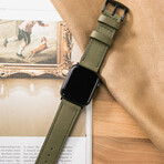 VegTan Leather Apple Watch Strap // Camo (38 mm)