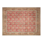 Hand Woven Vintage Rug // Multicolor // 9.3' x 12.5'