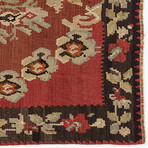 Hand Woven Vintage Rug // Multicolor // 6' x 9.1'