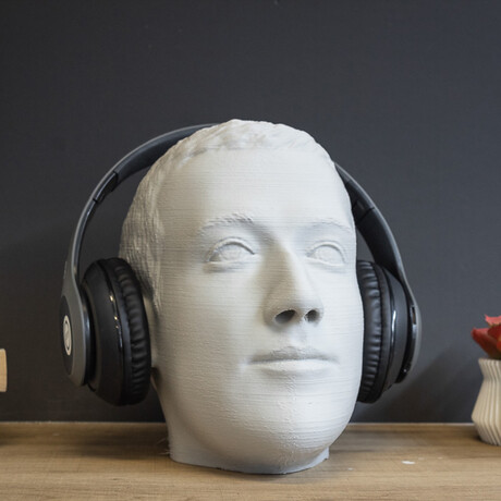 Mark Zuckerburg Headphone Stand