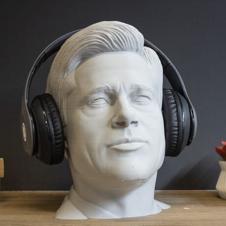 Brad Pitt Headphone Stand