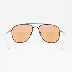 Men's GG0514S Sunglasses // Black + Gold
