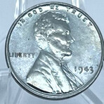 1943 P STEEL Lincoln Cent BU Roll // Roll of 50