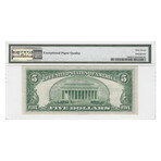 1953 A $5 Silver Certificate Graded PMG 67 EPQ Superb Gem Uncirculated // #134