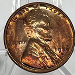 1936 S BU Roll Lincoln Pennies // Roll of 50