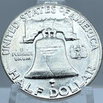 1963 P BU Roll Franklin Half Dollars // Roll of 20