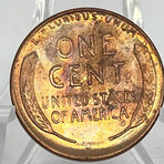 1936 S BU Roll Lincoln Pennies // Roll of 50