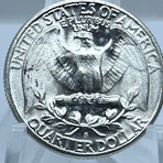 1950 S BU Roll Washington Quarters // Roll of 40