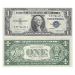 1935 G $1 Silver Certificates 46 Consecutive // # 005 - 050